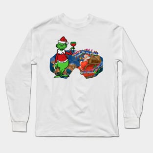 DRINK UP GRINCHES Long Sleeve T-Shirt